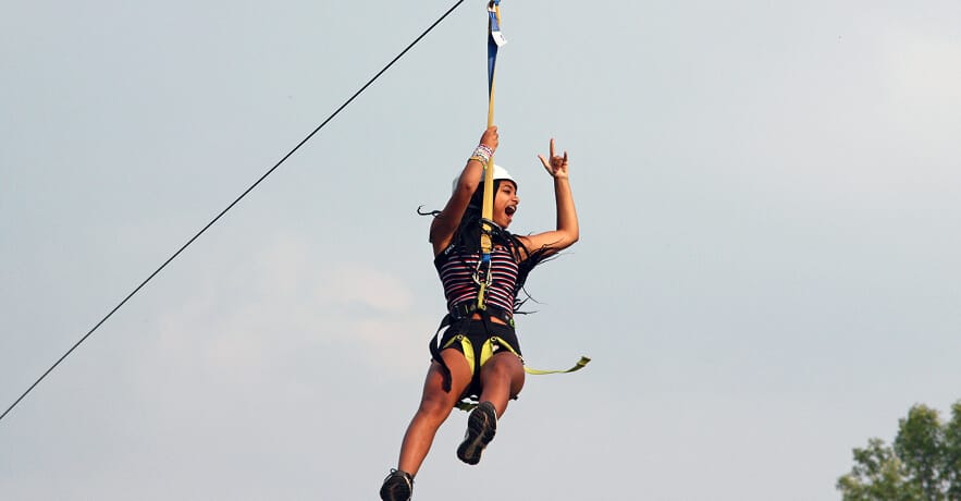 zip line camp ontario